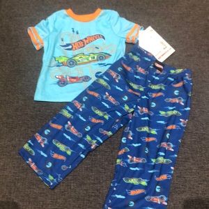NWT Hot Wheels Pjs! Adorable!